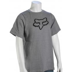 Fox Boy's Legacy T-Shirt - Heather Graphite - XL
