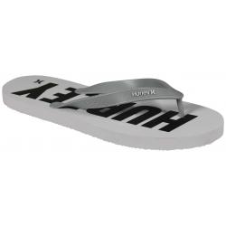 Hurley One and Only Fastlane Sandal - White / Black - 12
