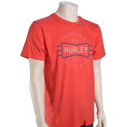 Hurley Prem Bow Tie Base T-Shirt - Track Red - L