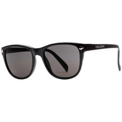 Volcom Swing Sunglasses - Gloss Black / Grey