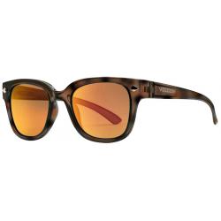 Volcom Freestyle Sunglasses - Gloss Tort / Heat Mirror