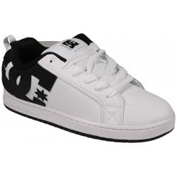 DC Court Graffik Shoe - White / Black / Black - 10