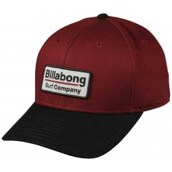 Billabong Walled Stretch Hat - Burgundy - L/XL