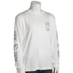 Salty Crew Boy's Squared Up LS Surf Shirt - White - S