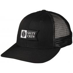 Salty Crew Boy's Pinnacle Retro Trucker Hat - Black