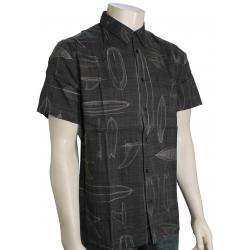 Quiksilver Waterman Boardstory Button Down Shirt - Dark Shadow - XXL