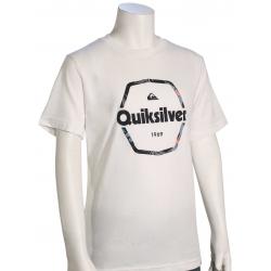 Quiksilver Boy's Hard Wired T-Shirt - White - XL