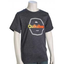 Quiksilver Boy's Hard Wired T-Shirt - Navy Blazer Heather - XL