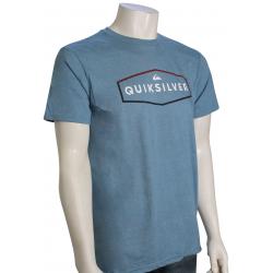 Quiksilver Clear Mind T-Shirt - Captains Blue Heather - XXL