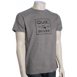 Quiksilver Square Me Up T-Shirt - Medium Grey Heather - XL