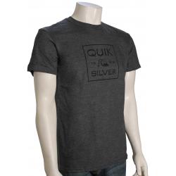 Quiksilver Square Me Up T-Shirt - Charcoal Heather - XXL