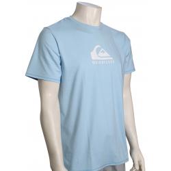 Quiksilver Solid Streak SS Surf Shirt - Airy Blue - XXXL