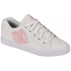 DC Women's Chelsea Shoe - White / Pink / White - 10