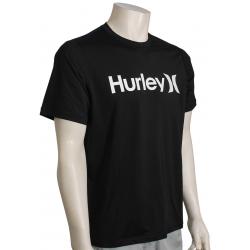 Hurley One and Only Hybrid SS Surf Shirt - Black - M