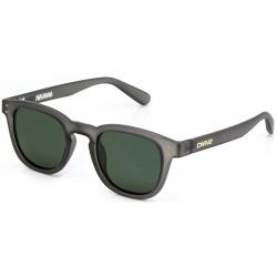 Carve Havana Sunglasses - Grey Translucent / Green Polarized
