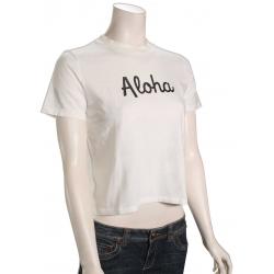 Billabong Aloha & Mahalo Women's T-Shirt - Salt Crystal - L