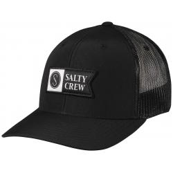 Salty Crew Pinnacle Retro Trucker Hat - Black
