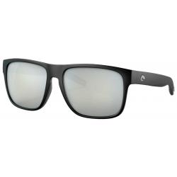 Costa Spearo XL Sunglasses - Matte Black / Silver Mirror Polar Glass