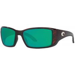 Costa Blackfin Sunglasses - Tortoise / Green Mirror Polar Glass