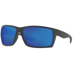 Costa Reefton Sunglasses - Blackout / Blue Mirror Polar Glass