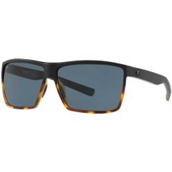 Costa Rincon Sunglasses - Matte Black Tortoise / Grey Polar Poly