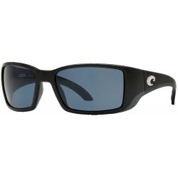 Costa Blackfin Sunglasses - Matte Black / Grey Polar Poly