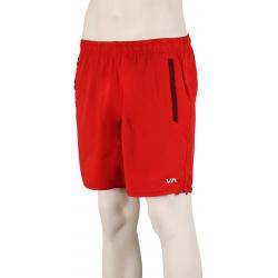 RVCA Yogger Stretch Athletic Shorts - Cherry - XL
