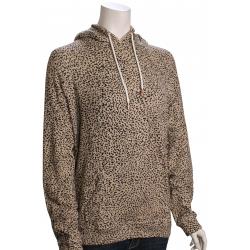 Volcom Lived In Lounge Women's Pullover Hoody - Animal Print - XL