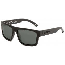 Carve Volley Floating Injected Sunglasses - Matte Black / Grey Polarized