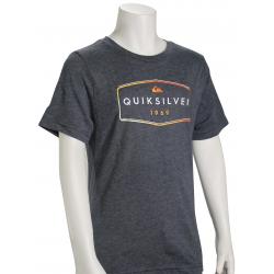 Quiksilver Boy's Stear Clear T-Shirt - Navy Blazer Heather - XL
