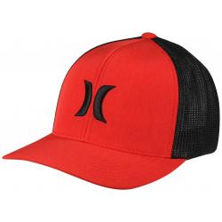 Hurley Icon Textures Trucker Hat - Gym Red - L/XL