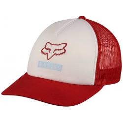 Fox Born and Raised Women's Trucker Hat - Chili