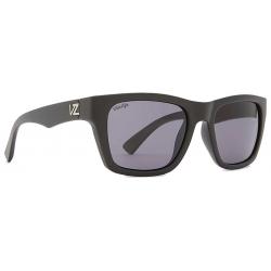 Von Zipper Mode Sunglasses - Black Satin / Wildlife Vintage Grey Polar