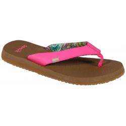 Sanuk Yoga Mat Sandal - Neon Pink - 6
