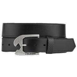 Volcom Skully Leather Belt - Black - 38