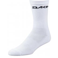 DaKine Essential Crew Socks 3 Pack - White - L/XL