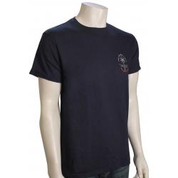 Quiksilver CA Golden State T-Shirt - Navy Blazer - XXL