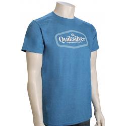 Quiksilver New Theory T-Shirt - Vallarta Blue Heather - XXL