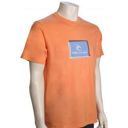 Rip Curl Corp Icon T-Shirt - Washed Peach - XXL