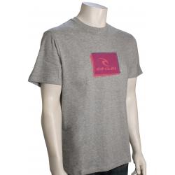 Rip Curl Corp Icon T-Shirt - Grey Marle - XXL
