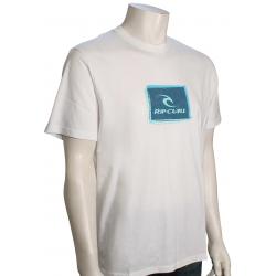 Rip Curl Corp Icon T-Shirt - White - XXL