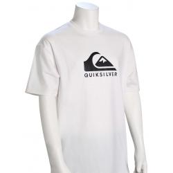 Quiksilver Boy's Solid Streak SS Surf Shirt - White - XL