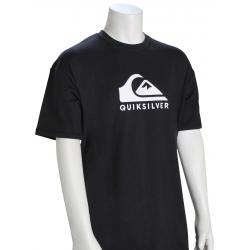 Quiksilver Boy's Solid Streak SS Surf Shirt - Black - XL