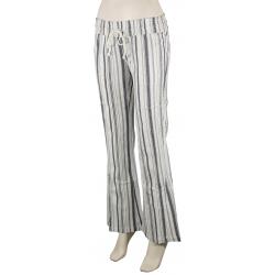 Roxy Oceanside Flared Pants - Mood Indigo Stripes - XL