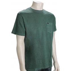 RVCA Solo Label Pigment Dye T-Shirt - Hunter Green - XXL