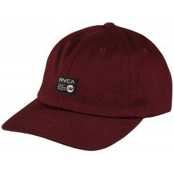 RVCA ANP Snapback Hat - Oxblood Red