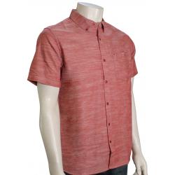 Hurley One and Only SS Button Down Shirt - Redstone - XXL