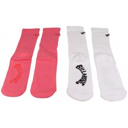 Billabong Women's Crew Socks - Pink