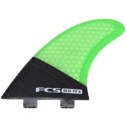 FCS MR-TFX Tri Fin Surfboard Fin Set - Green