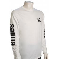 Etnies Icon LS T-Shirt - White / Black - XXL